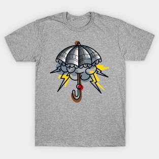 Umbrella Tattoo Design T-Shirt